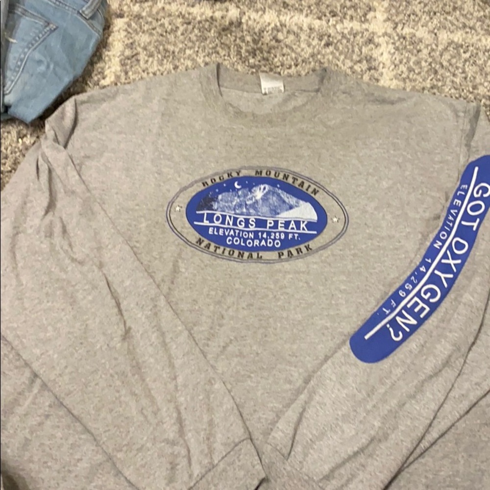Long Sleeve Rocky Mtn Colorado